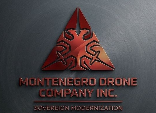 The Montenegro Drone Co. full logo lockup